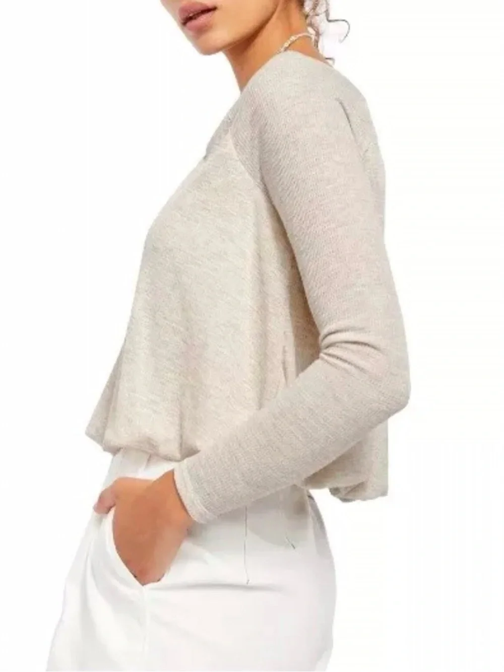 Free People We the Free Bondi Thermal Top in Oatmeal